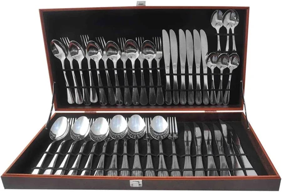Imagem do presente Faqueiro Inox Maleta Casita 42 Peças