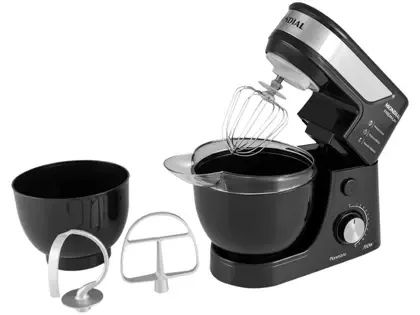Imagem do presente Batedeira Planetária Mondial Preto e Inox 700W - Premium 12 Velocidades