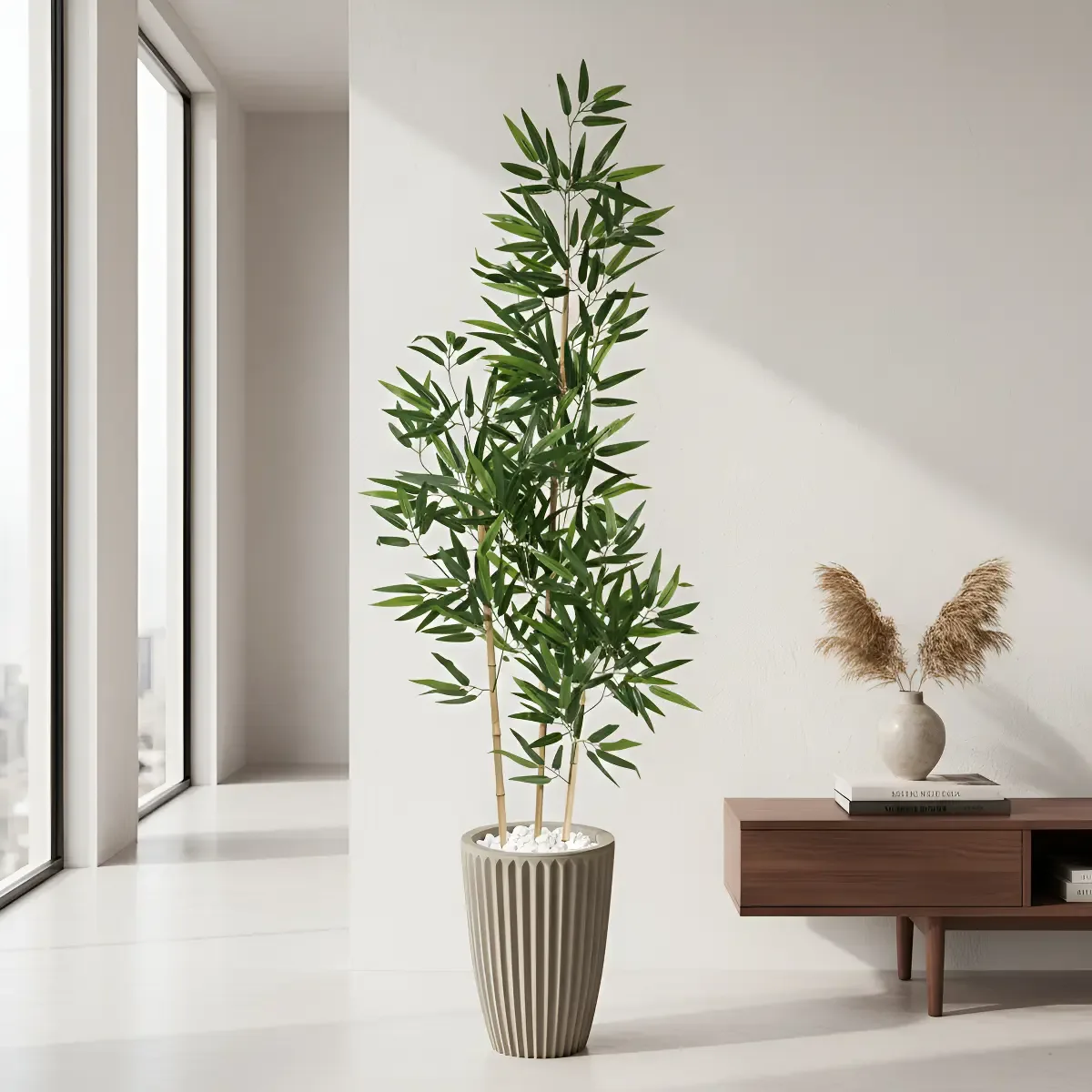 Imagem do presente Planta Artificial Bambu Mossô 1,8m 6 Hastes Guilherme's